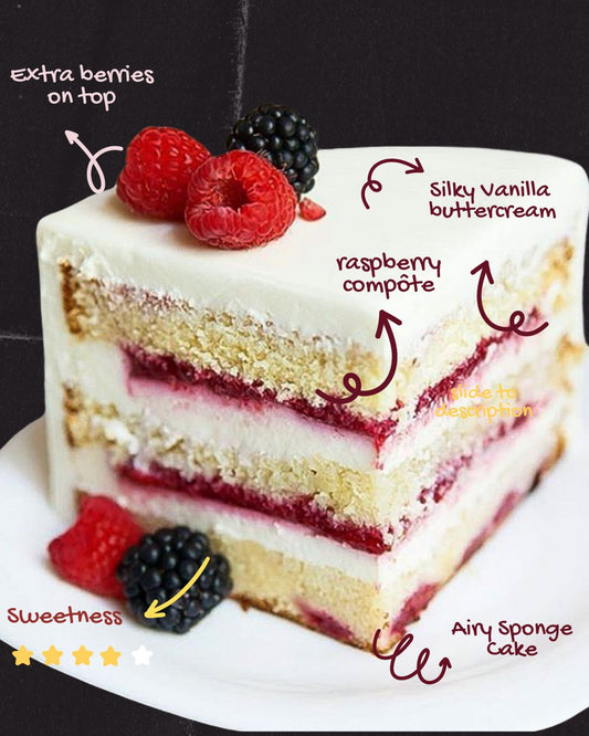 Raspberry Vanilla Cake