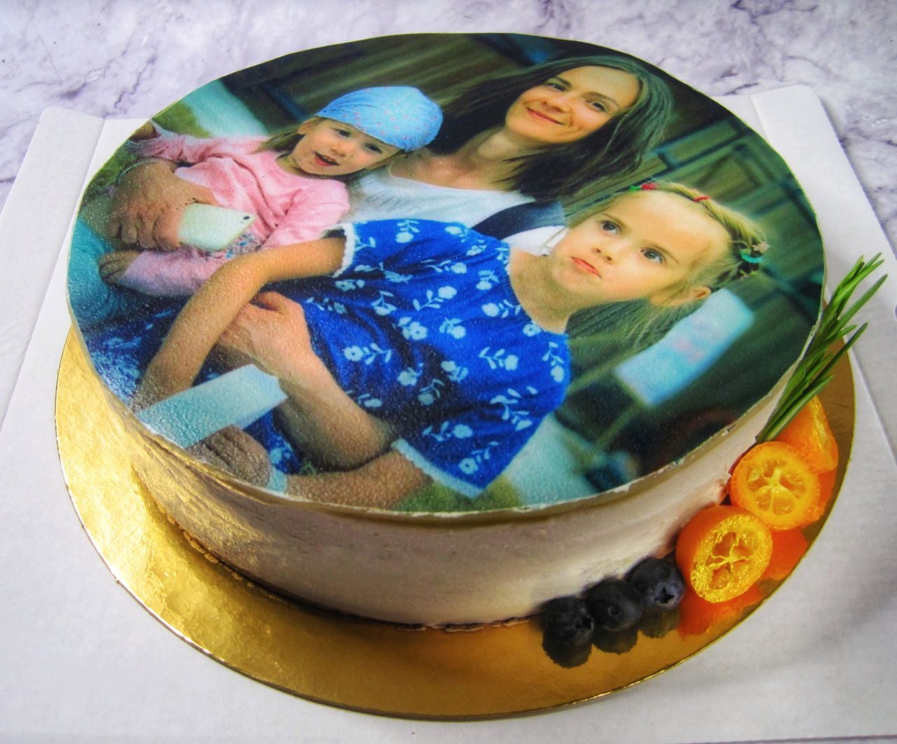 Custom Edible Prints on Cake